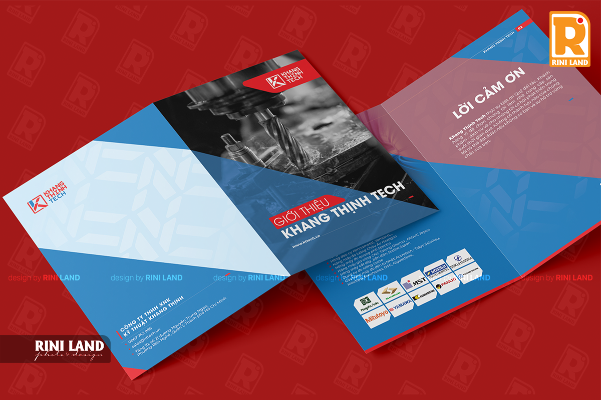 Thiết kế tờ gấp - Khang Thịnh Tech