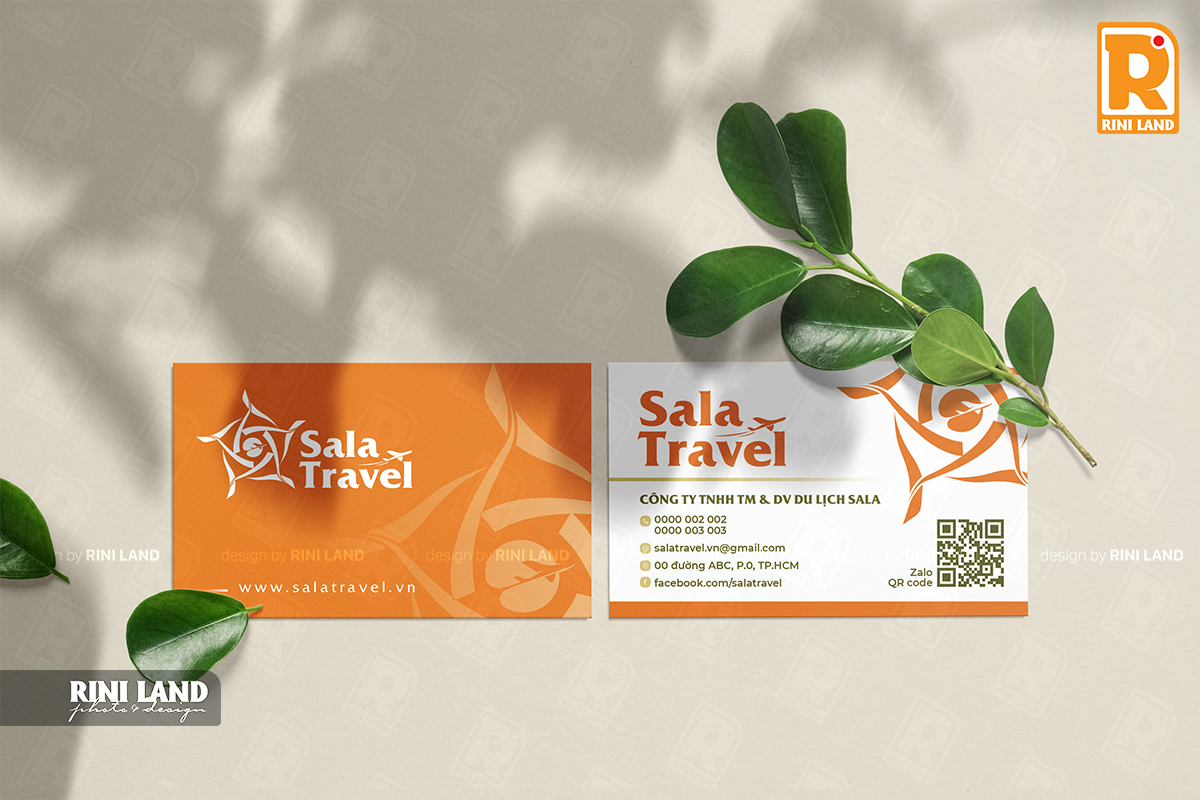Thiết kế danh thiếp - Sala Travel