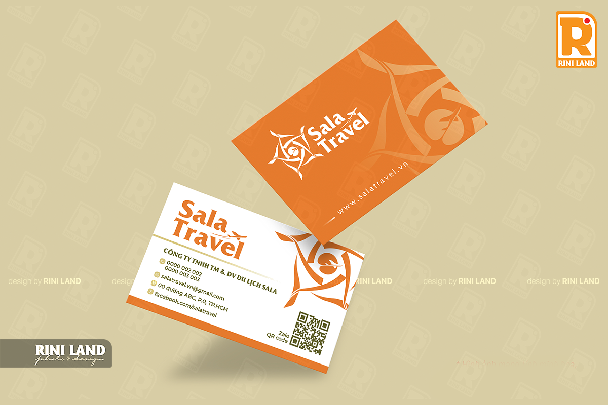 thiet ke danh thiep, thiet ke card visit, thiet ke business card, thiet ke danh thiep gia re, rini land thiet ke