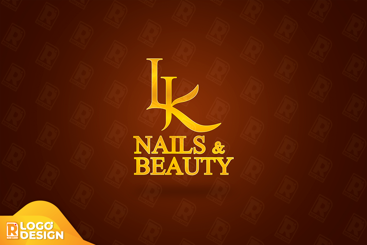 RINI LAND - LOGO DESIGN - LK NAILS